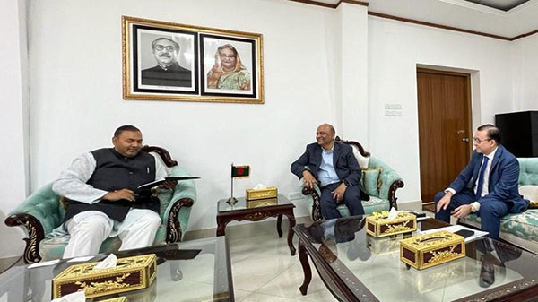 শেয়ারবাজারের উন্নয়নে বাণিজ্য প্রতিমন্ত্রীর সহযোগিতার আশ্বাস