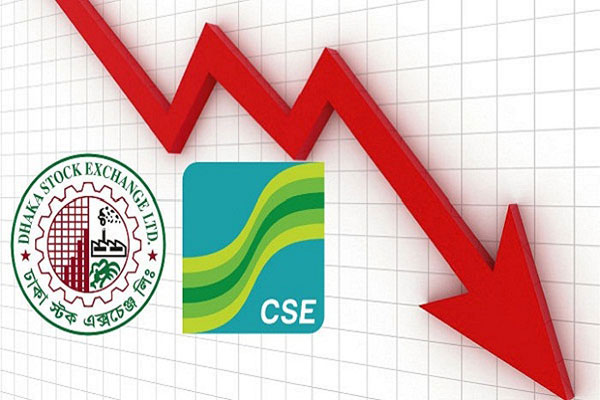 টানা ৫ কার্যদিবস শেয়ারবাজারে পতন