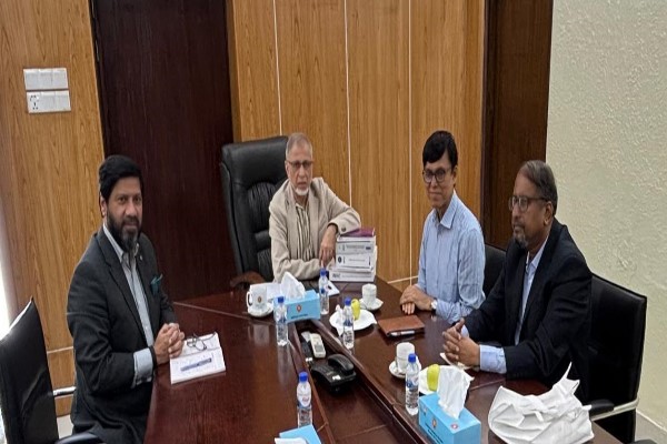 শেয়ারবাজারের উন্নয়নে বিএসইসি, এফআরসি ও আইডিআরএ’র সঙ্গে আনিসুজ্জামানের বৈঠক