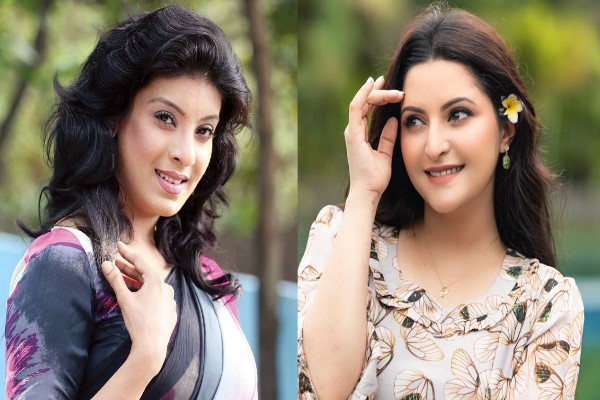 মৌকে দেখে মুগ্ধ হয়ে পালিয়ে যান পরীমণি