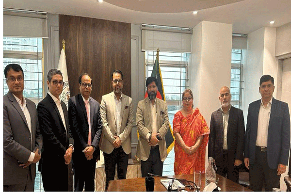 বিএসইসি চেয়ারম্যানের সঙ্গে আইসিএসবি নেতাদের সাক্ষাত