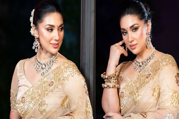 শাড়িতে মোহময়ী অপু বিশ্বাস