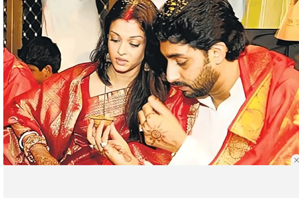 বিবাহবার্ষিকীতে ঐশ্বরিয়ার বিয়ের শাড়ির দাম নিয়ে আলোচনা