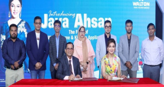 ওয়ালটন হোম ও কিচেন অ্যাপ্লায়েন্সের ব্র্যান্ড অ্যাম্বাসেডর হলেন জয়া আহসান