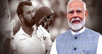 পূজারাকে আবেগঘন চিঠি মোদির