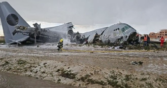 বলিভিয়ায় টাকা ভর্তি উড়োজাহাজ বিধ্বস্ত