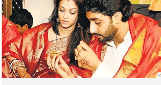 বিবাহবার্ষিকীতে ঐশ্বরিয়ার বিয়ের শাড়ির দাম নিয়ে আলোচনা