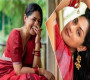 তিশার লাল শাড়ির ছবি, ক্যাপশনে নতুন ইঙ্গিত